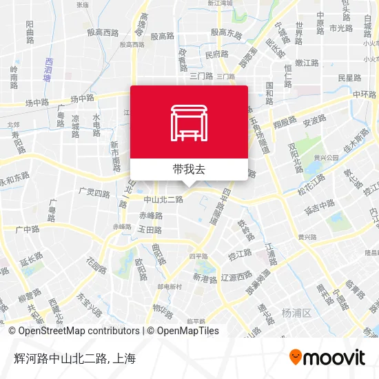辉河路中山北二路地图