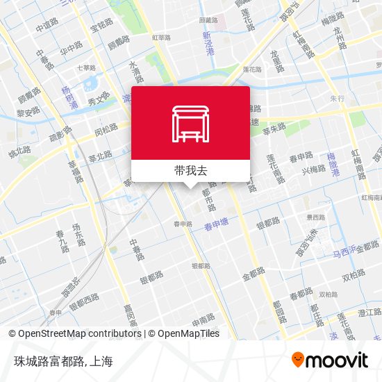 珠城路富都路地图