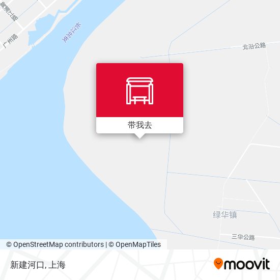 新建河口地图