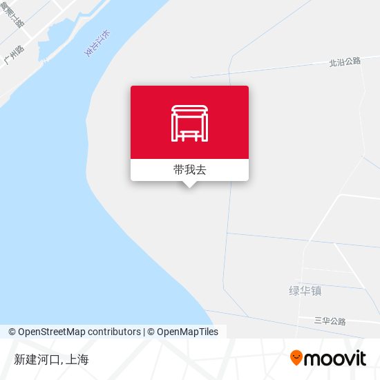 新建河口地图
