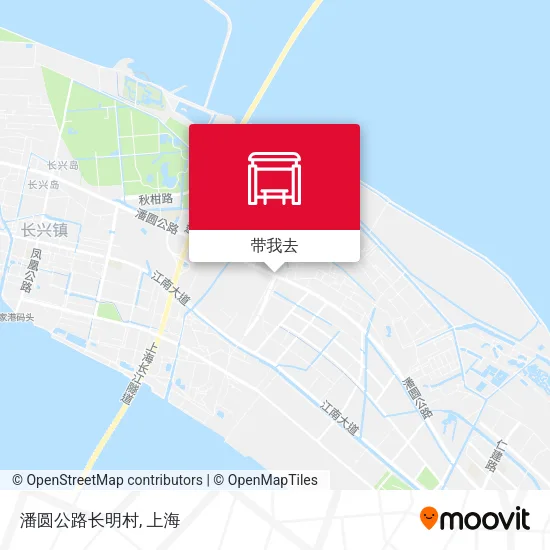 潘圆公路长明村地图