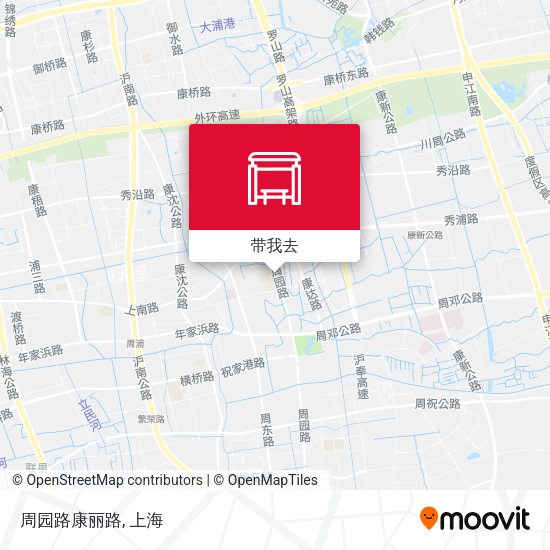 周园路康丽路地图