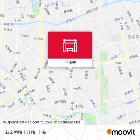 新金桥路申江路地图