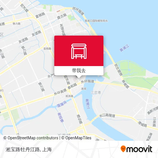 淞宝路牡丹江路地图