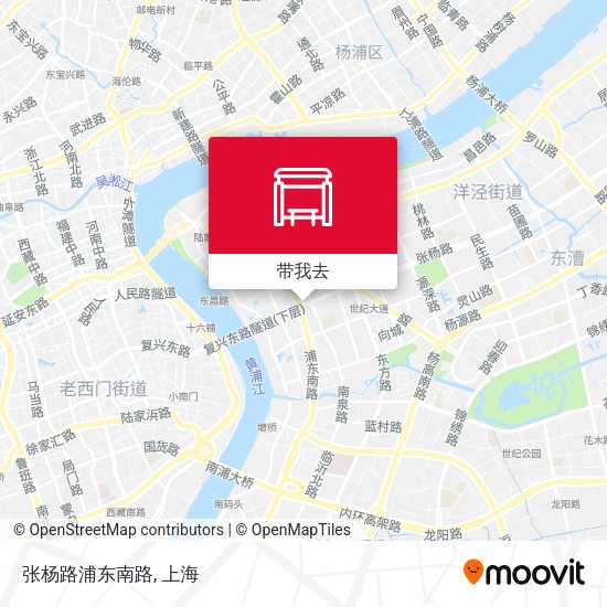 张杨路浦东南路地图