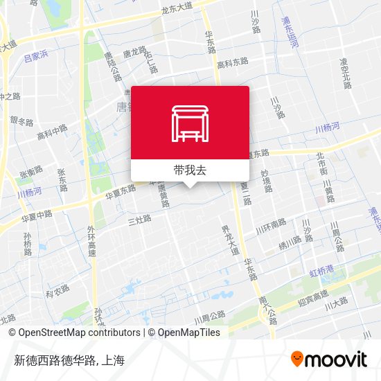 新德西路德华路地图