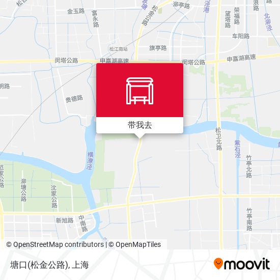 塘口(松金公路)地图