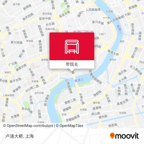 卢浦大桥地图