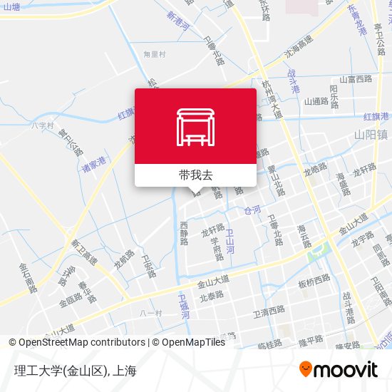 理工大学(金山区)地图
