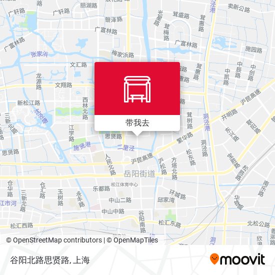 谷阳北路思贤路地图