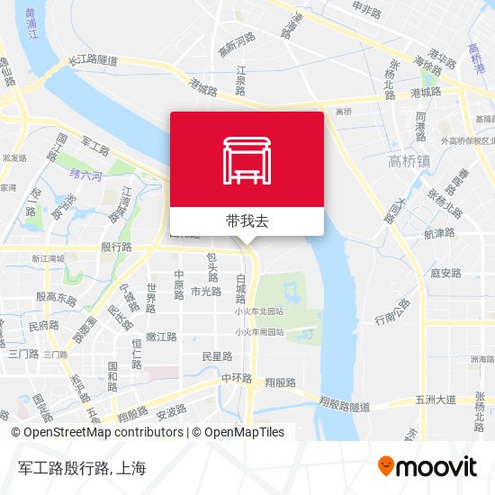 军工路殷行路地图