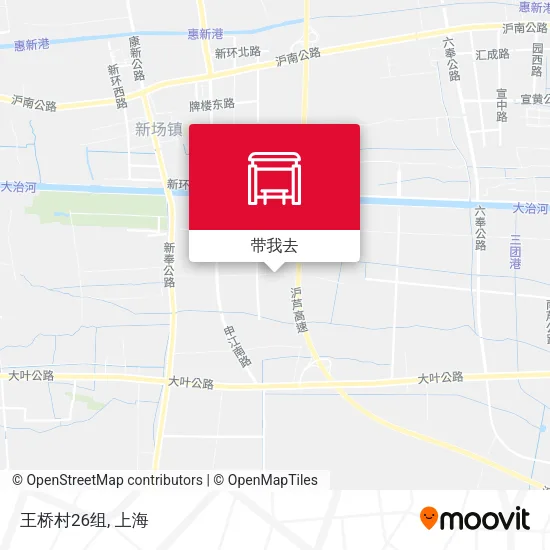 王桥村26组地图