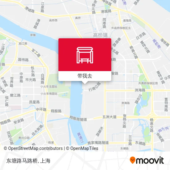 东塘路马路桥地图