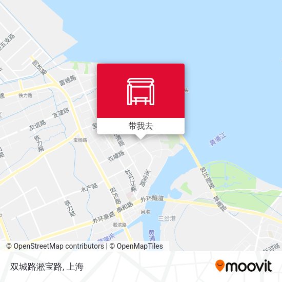双城路淞宝路地图