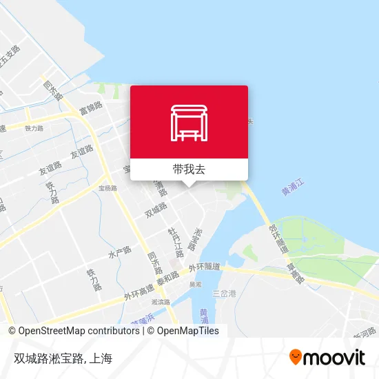 双城路淞宝路地图