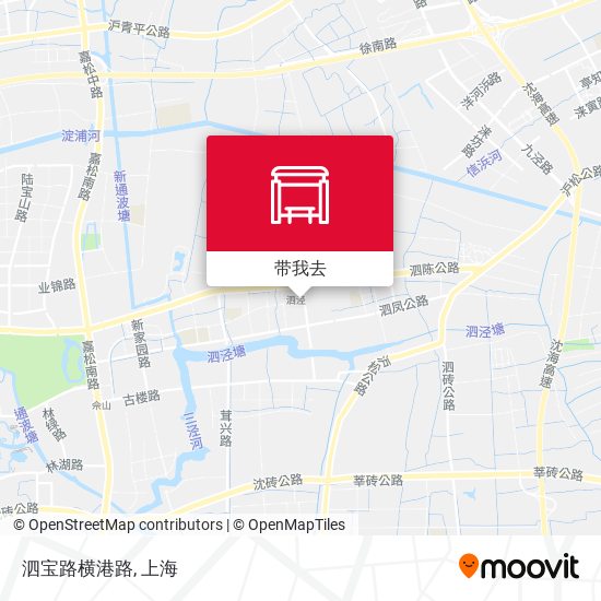 泗宝路横港路地图