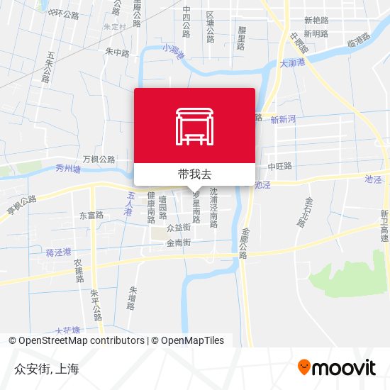 众安街地图