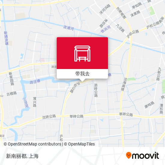 新南丽都地图