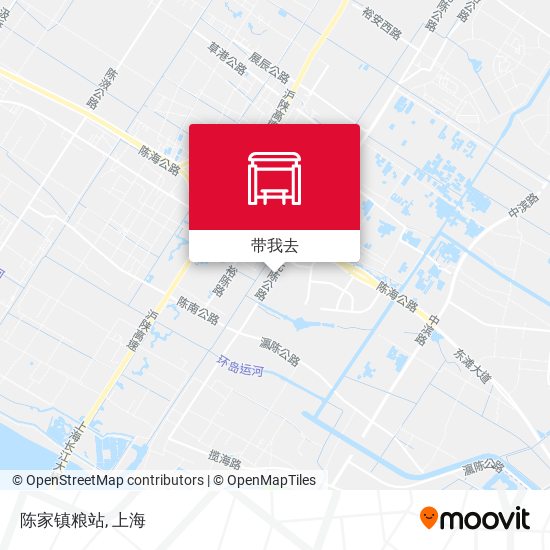 陈家镇粮站地图
