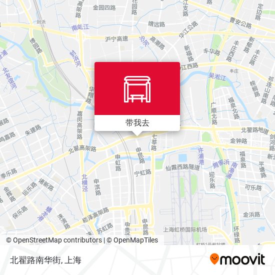 北翟路南华街地图