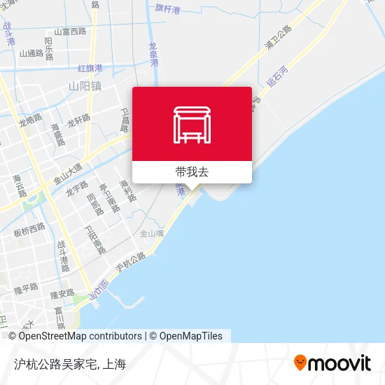 沪杭公路吴家宅地图