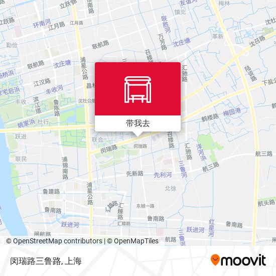 闵瑞路三鲁路地图