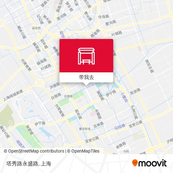 塔秀路永盛路地图