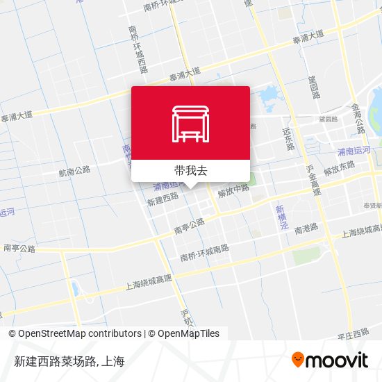 新建西路菜场路地图