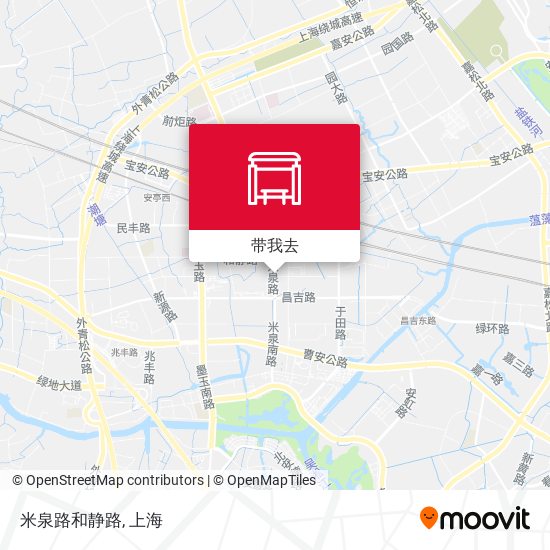 米泉路和静路地图