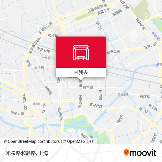 米泉路和静路地图