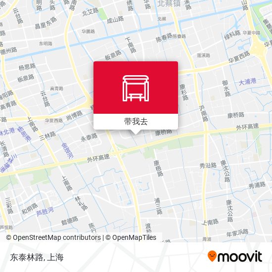 东泰林路地图
