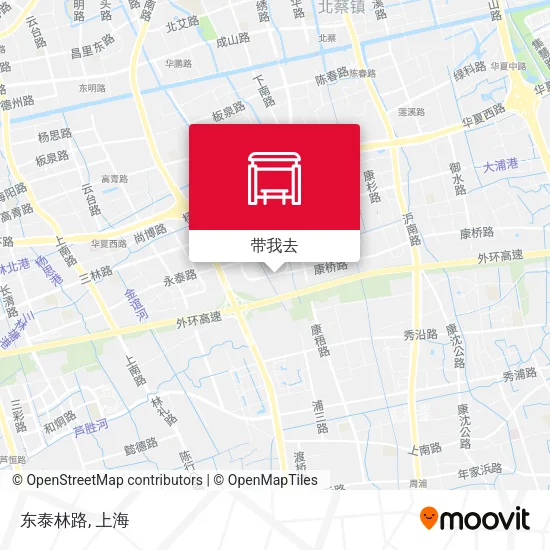 东泰林路地图