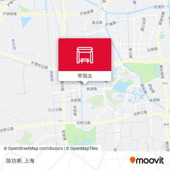陈坊桥地图