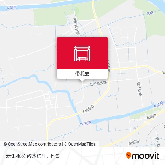老朱枫公路茅练里地图