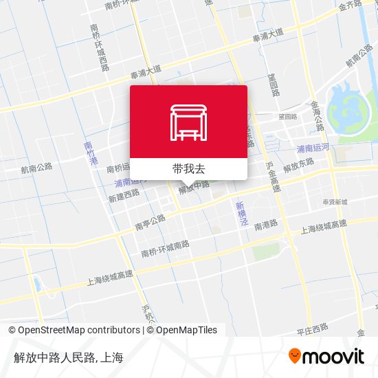 解放中路人民路地图