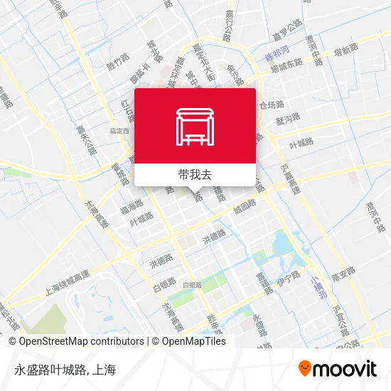 永盛路叶城路地图