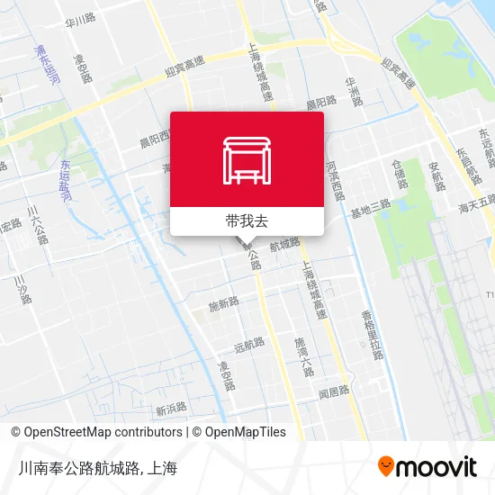 川南奉公路航城路地图