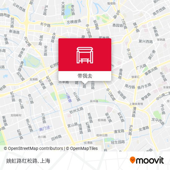 姚虹路红松路地图