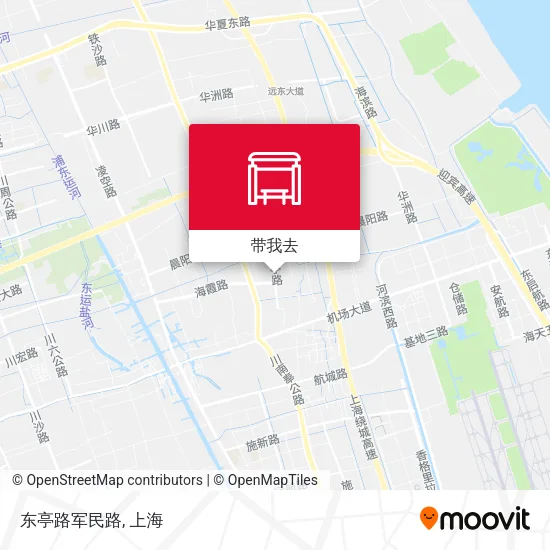 东亭路军民路地图