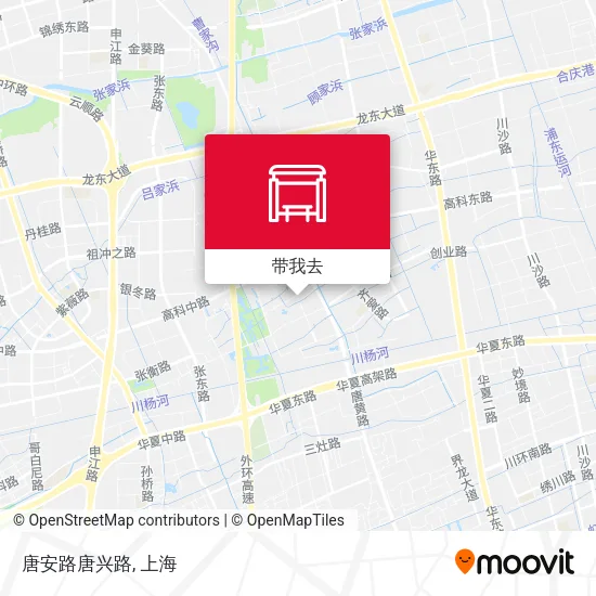 唐安路唐兴路地图
