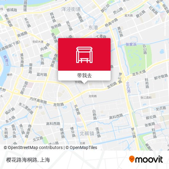 樱花路海桐路地图