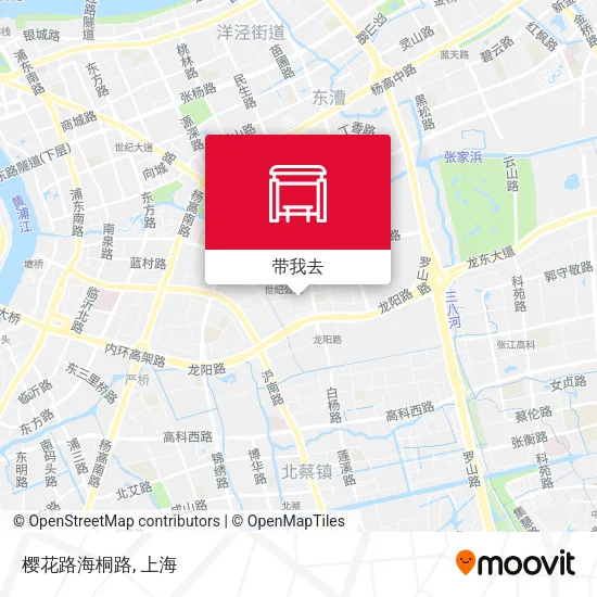 樱花路海桐路地图