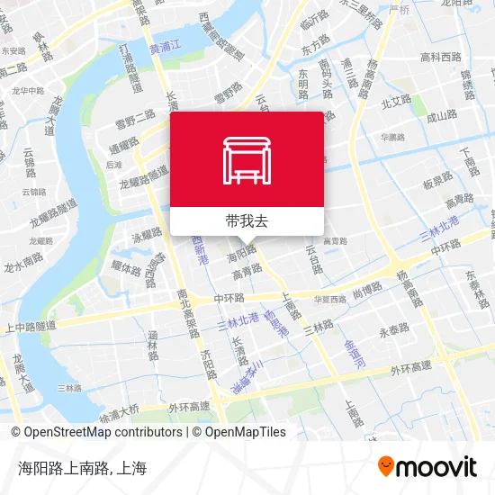 海阳路上南路地图