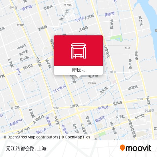 元江路都会路地图