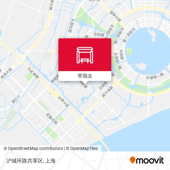 沪城环路共享区地图