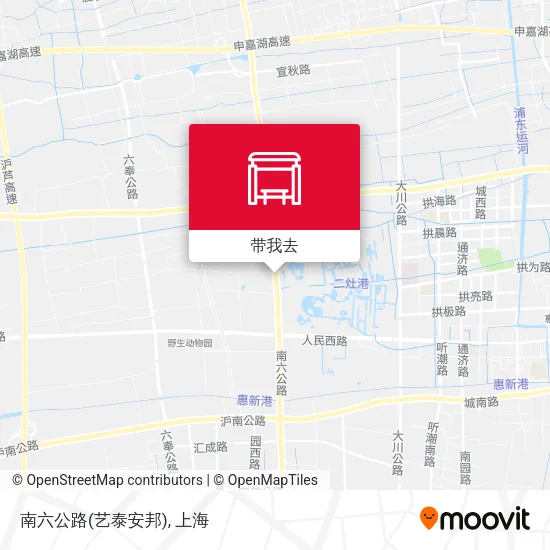 南六公路(艺泰安邦)地图