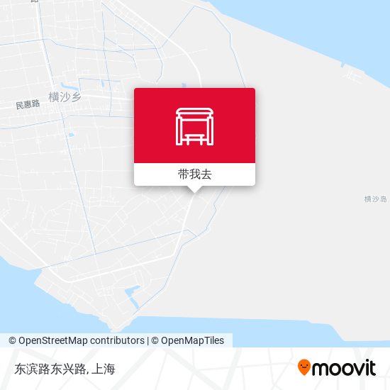 东滨路东兴路地图