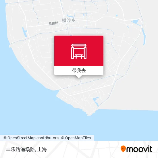 丰乐路渔场路地图
