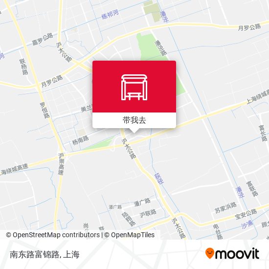 南东路富锦路地图