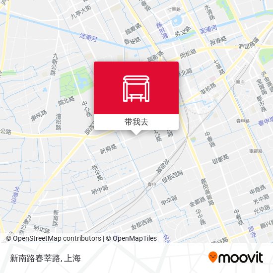 新南路春莘路地图